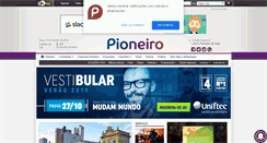 Desktop Screenshot of pioneiro.clicrbs.com.br
